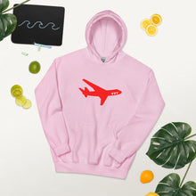Load image into Gallery viewer, Custom Bruce777* Globe Hoodie Red/Pink