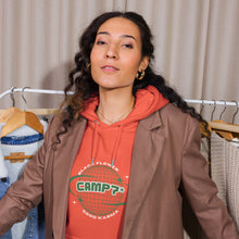 Load image into Gallery viewer, CAMP&amp;* Globe Logo Fall Capsule Unisex hoodie
