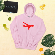 Load image into Gallery viewer, Custom Bruce777* Globe Hoodie Red/Pink
